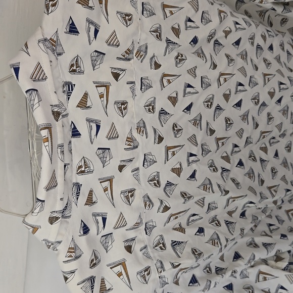 Nautica long sleeve shirt with sailboats - Picture 8 of 9